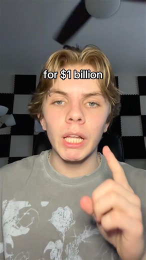 for $1 billion would you?