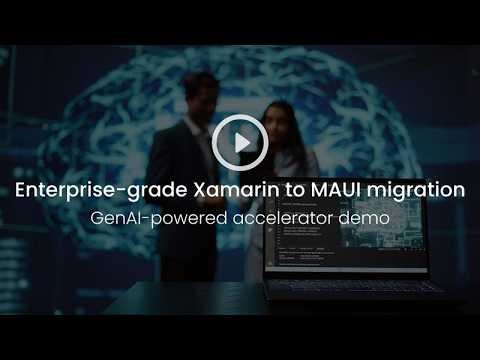 iBEAM Xamarin to .NET MAUI migration tool demo | AI powered accelerator | Full walkthrough