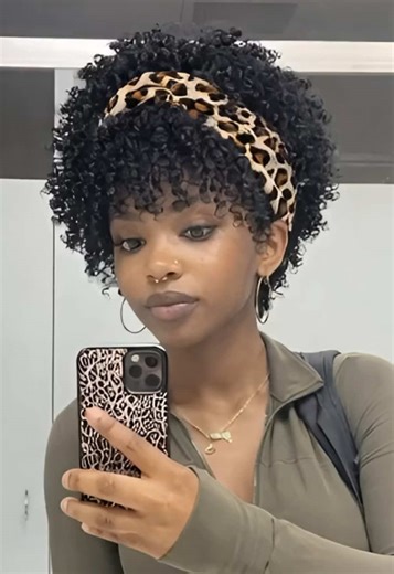 The Easiest Headband Wig for Afro Hair