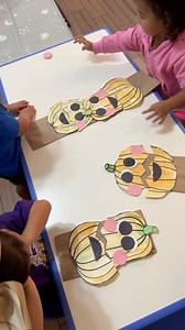 Paper bag pumpkin puppets #homedaycare #activity #pumpkins | A Day with Ms. K
