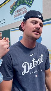 82K views · 547 reactions | Yes, that’s Tyler Alexander with a lizard hanging from his ear. No, it’s not weird. 年 | Detroit Tigers | Facebook
