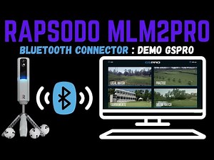 Rapsodo MLM2PRO Bluetooth Connector: Testing with PC and GSPro