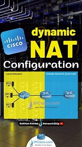 2.3K views · 23 reactions | Dynamic NAT Configuration!! | IPCisco.com . Packet Tracer Lab Files: https://ipcisco.com/cisco-packet-tracer-configuration-examples/ . CCNA Flashcard Questions: https://ipcisco.com/ccna-flashcard-questions/ . Network Quizes: https://ipcisco.com/all-quizes/ . #cisco #ccna #networkengineers | Ipcisco | Facebook