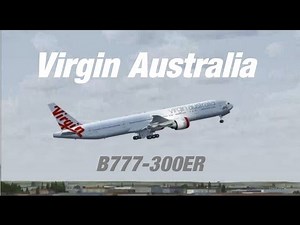 Virgin Australia Takeoff Tegel Towerview FSXHD 2013