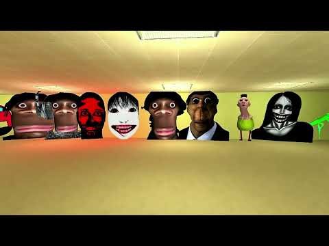 Too much Nextbots in Garry's Mod #4