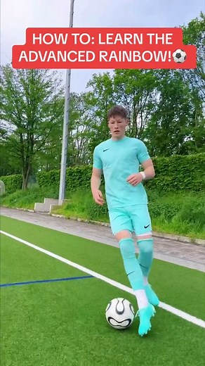 37_LEARN THE ADVANCED RAINBOW #football #Soccer #skills #tutorial | Ball Skill