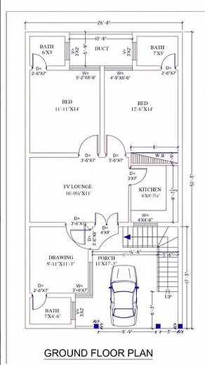 25x50 simple house plans | 25 by 50 house plan #housedesign #homedesign #houseplan #architecture