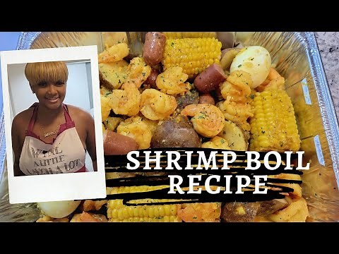 HOW TO MAKE SHRIMP BOIL| HOMEMADE SHRIMP BOIL RECIPE.
