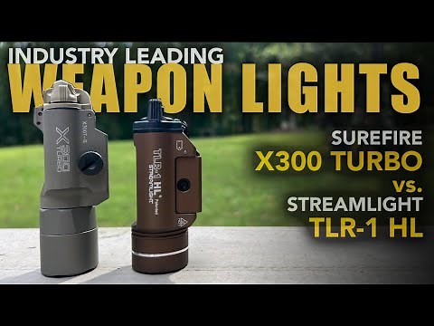 Streamlight TLR-1 HL v. Surefire X300 Turbo