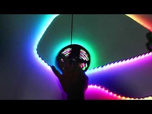 La mejor tira LED bluetooth RGB efectos rainbow