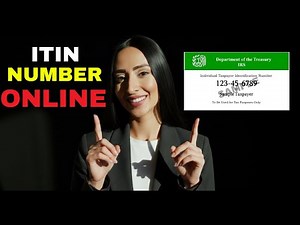 How to get your ITIN number online (EASY AND FAST)