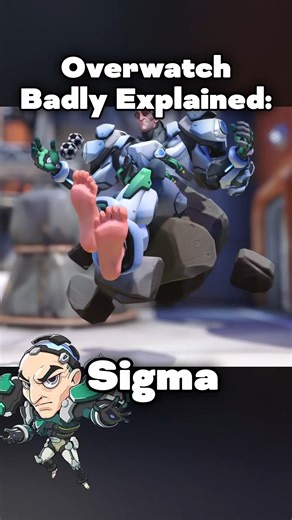 ActuallyPhoenix on Instagram: "Overwatch Tanks Badly Explained: Sigma Full vid on Youtube :)"