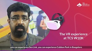 A #MixedReality experience is about the details! Muralitharan V from TCS Ignite describes how users could explore a range of VR experiences from the Tata Mumbai Marathon to the #ChichenItza, this year at the TCS World 10K Bengaluru. #TCSW10K | Tata Consultancy Services