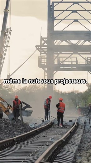 Ce chantier en Algérie tourne désormais 24h/24. #algerie #algeria #phosphate