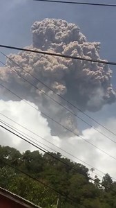 #BREAKING: Current Situation at La Soufriere Volcano, SVG. Explosive Eruption Confirmed. | SVG Observer