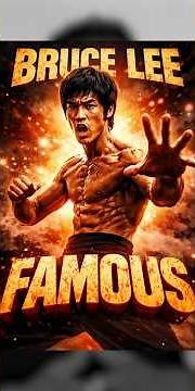 Bruce Lee: From Fighter to Global Icon 🌍 | World Famous Bruce lee #brucelee