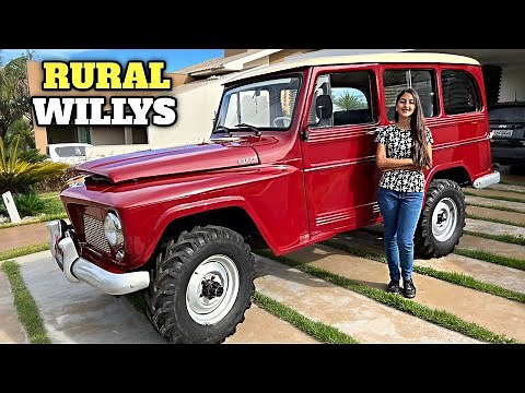 RURAL WILLYS 1962 - O PRIMEIRO SUV DO BRASIL!!!