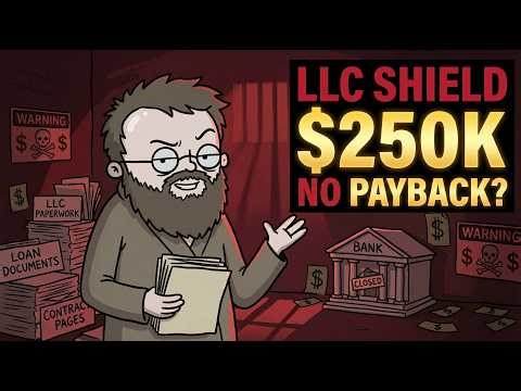 The LLC Shield: How to Borrow $250k and Never Pay it Back (Don't watch this)