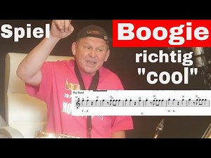 Boogie Saxophone (Max Greger)Tutorial Erklärvideo