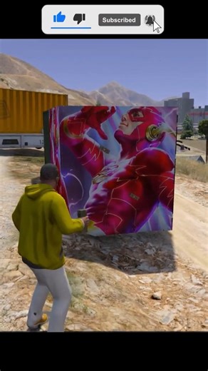 Shinchan🤣 Saw A Misterious Flash⚡ Container🔥 #godcharanyt #gta5shorts #shinchan