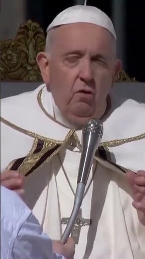 Pope Francis’ Sacred Words: In the Name of the Father, Son & Holy Spirit ✝️🙏 Rest in Peace