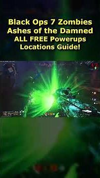 Ashes of the Damned ALL Free Powerups Locations + Fire Sale Easter Egg Guide (Black Ops 7 Zombies )