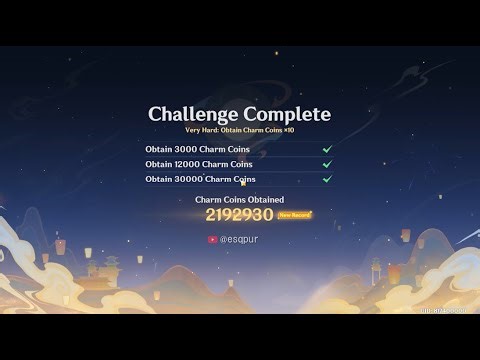 Wishes Contended, Fortunes Won Day 2 - 9999x Bars cleared