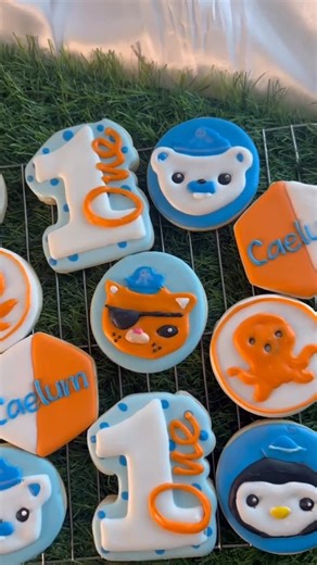 Audrey Adams on Instagram: "Love a fun Octonauts set!! #odessatx #homebaker #cookies #texas #decoratedcookies"
