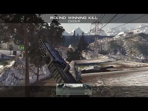 gap hits a mid ass shot on the lochness monster on iw4x