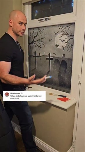 Snow Graffiti on Instagram: "Shadows Tutorial on how to do Shadows #Halloween #art #diy #tutorial"