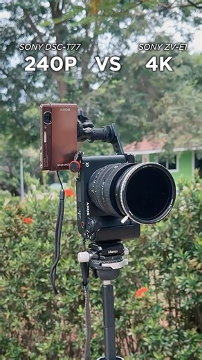 240P VS 4K 👀📸