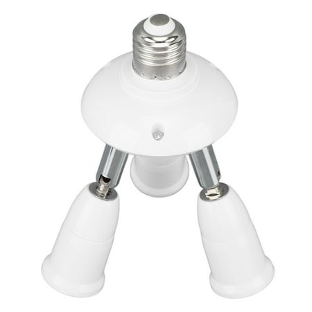 Light Bulb Socket Adapter Splitter, E26 E27 Light Socket Splitter Adapter 180 Degree Bendable 3 in 1  for Bedrooms - Walmart.ca