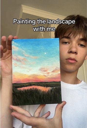 Oil Painting Landscape Tutorial for Beginners