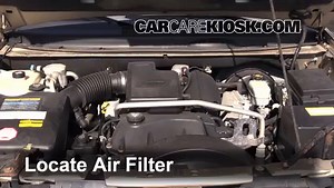 How to Change Engine Air Filter: 2003 Subaru Outback H6 3.0L 6 Cyl. Wagon
