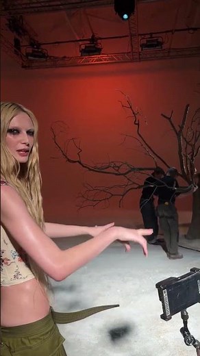 McQueen Spring Summer 2026 BTS with Alex Consani