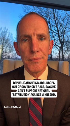 Chenue Her | NEW: Republican Chris Madel drops out of the race for Minnesota governor. In a 10 minute video announcing this, he says one reason for... | Instagram