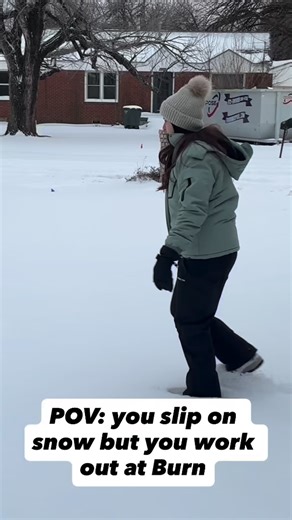 Burn Boot Camp - South OKC, OK on Instagram: "Functional fitness, winter edition ❄️ #Burnbootcamp #snowday #winter #gym"