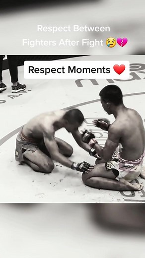Heartwarming Respect Moments in MMA