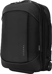 Targus Mobile Tech Traveler EcoSmart Rolling Backpack, Black, 15.6" (TBR040GL)