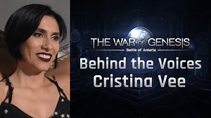 25K views · 447 reactions | A very fun voice actress well known for her roles in many popular U.S. films and games, we’d like to present to you, CRISTINA VEE, the voice behind Eiolin, Kiki, Robin, and more! | The War of Genesis | Facebook