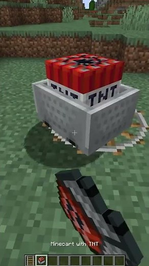 How to make a NUKE in Minecraft NO MODS
