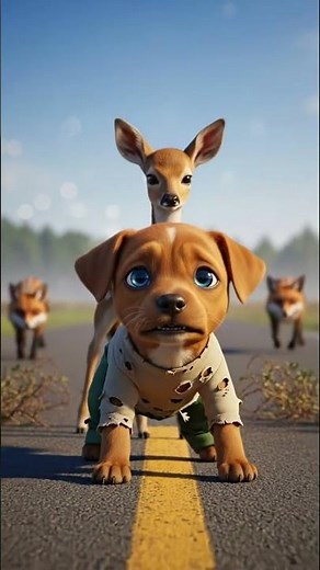 Dog Saves Deer from Cage! 🦌🐶 | Heartwarming Rescue