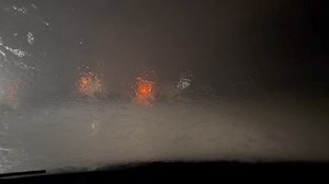 12K views · 83 reactions | This is the current view driving through Cullman, as a heavy storm fills into the area.. | Cullman Daily | Facebook