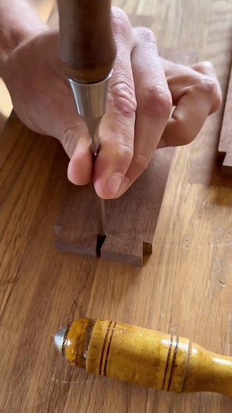 See how these dovetails slide into a perfect fit