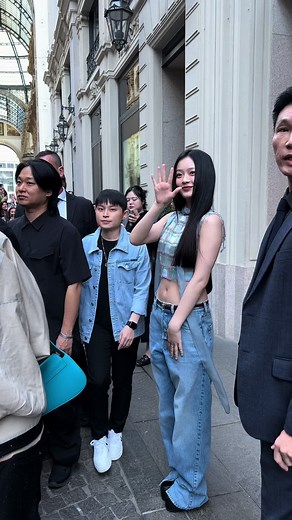 Hanni at Milan Fashion Week 2024 Highlights