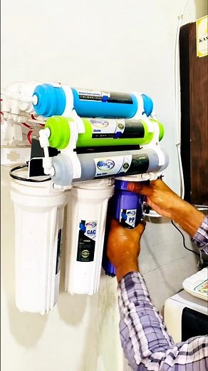 How to change all 3 RO filters at home#filter #changefil #filterchange #roplant