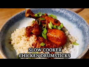 THE BEST SLOW COOKED CHICKEN DRUMSTICKS ~ EASY SLOW COOKER/CROCKPOT RECIPE