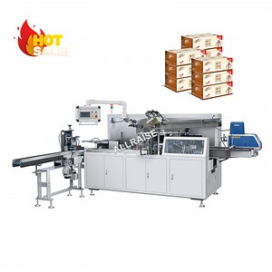 [Hot Item] Tissue Box Pasting Sealing Packing Equipment Roll Paper Bundler High Speed Facial Tissue Box Entry and Sealing Machine