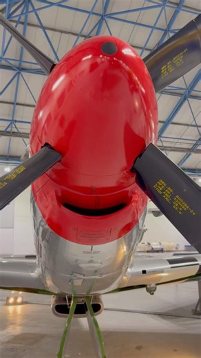 RAF Museum – P-51D Mustang up close