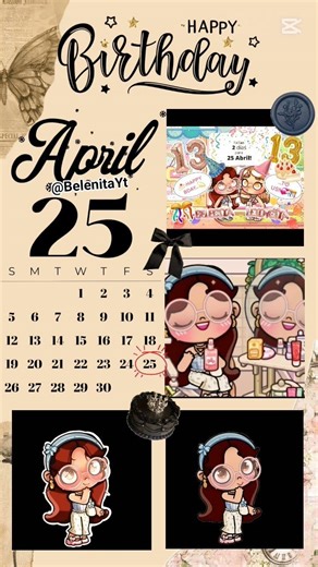 Happy Briday @belenitayt Te deseo Un feliz cumpleaños Que Cumplas muchos años mas